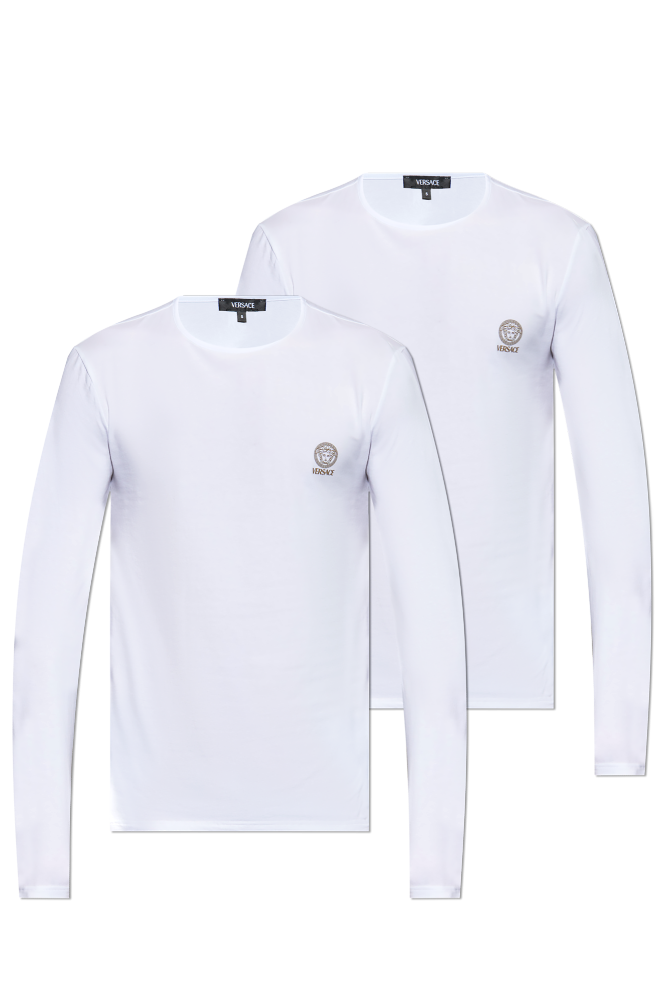 【関税&送料込】Versace Pack Of Two T-Shirts Versace Two-pack T-shirts with logo | Men's Clothing | Vitkac